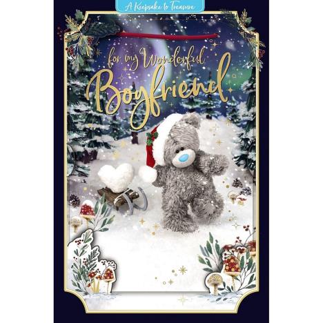 3D Holographic Wonderful Boyfriend Me to You Bear Christmas Card £3.39
